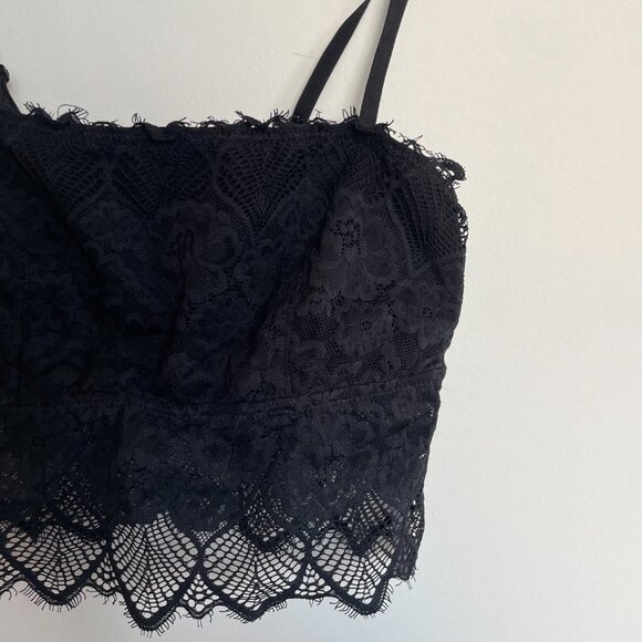 Aerie Square Neck Lace Bralette - Picture 3 of 5